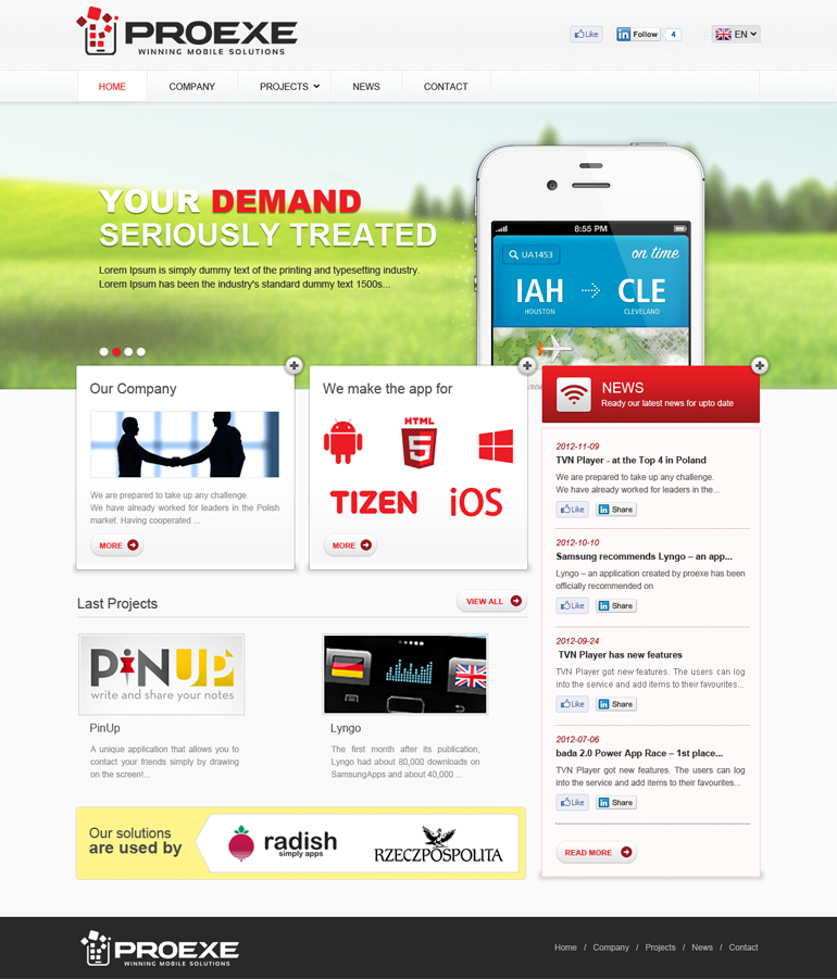 Diseño Web por looptriks para este proyecto | Diseño #1661472