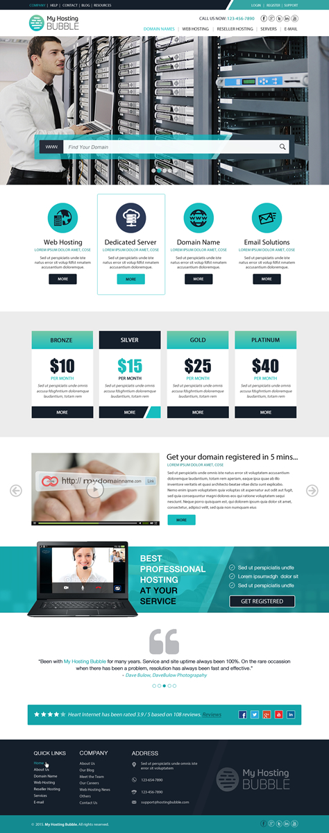 Diseño Web por Anooshaa Kachhia para este proyecto | Diseño #6305586