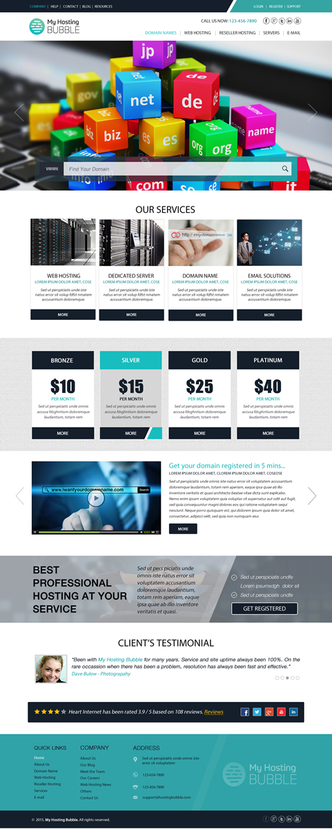 Diseño Web por Anooshaa Kachhia para este proyecto | Diseño #6305589