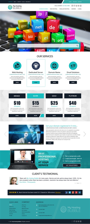 Web Design by Anooshaa Kachhia for this project | Design: #6327354