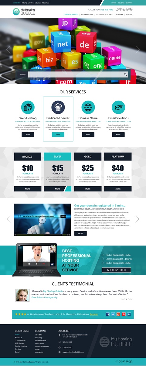 Web Design by Anooshaa Kachhia for this project | Design #6334216