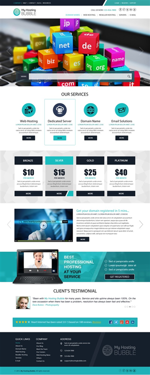 Web Design by Anooshaa Kachhia for this project | Design: #6334216