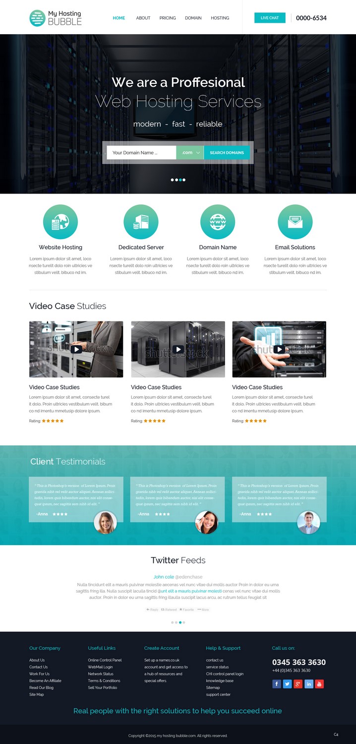 Web Design by pb for this project | Design #6256877