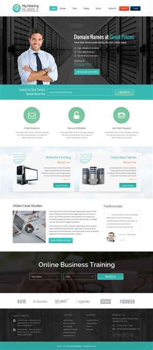 Web Design by pb for this project | Design: #6256880