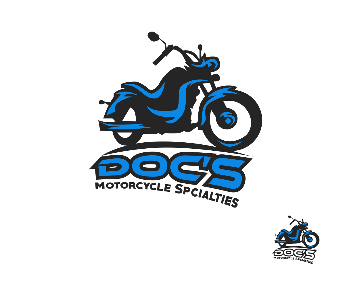 Logo Design by Navz for Doc''s Motorcycle Specialties | Design #6254416