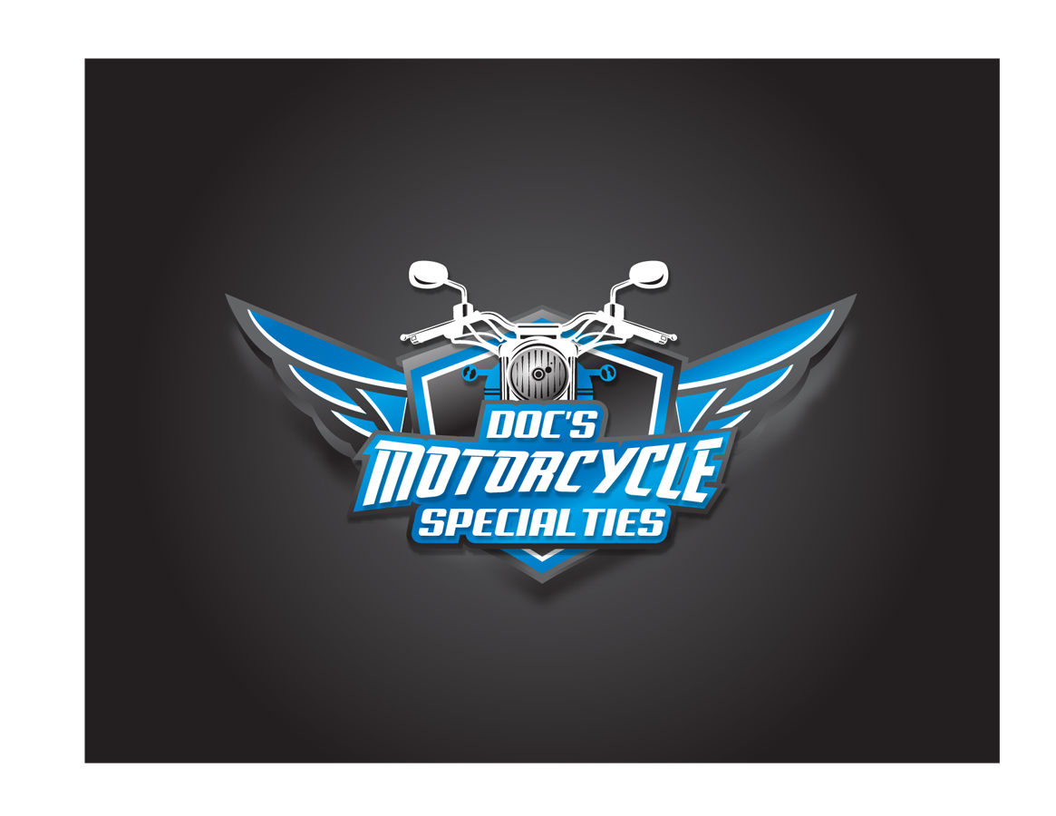Logo Design by djadvert for Doc''s Motorcycle Specialties | Design #6253285