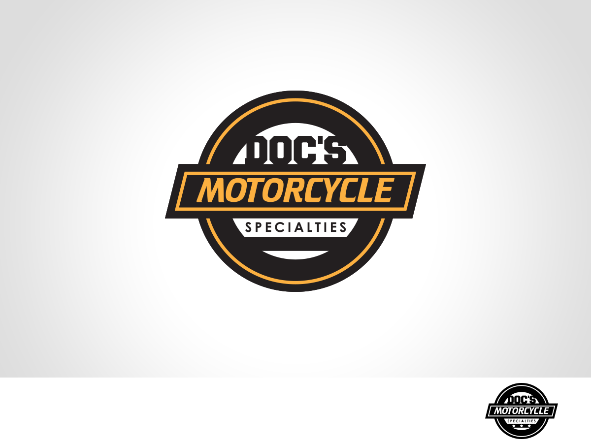 Logo Design by ArtMissile for Doc''s Motorcycle Specialties | Design #6284799