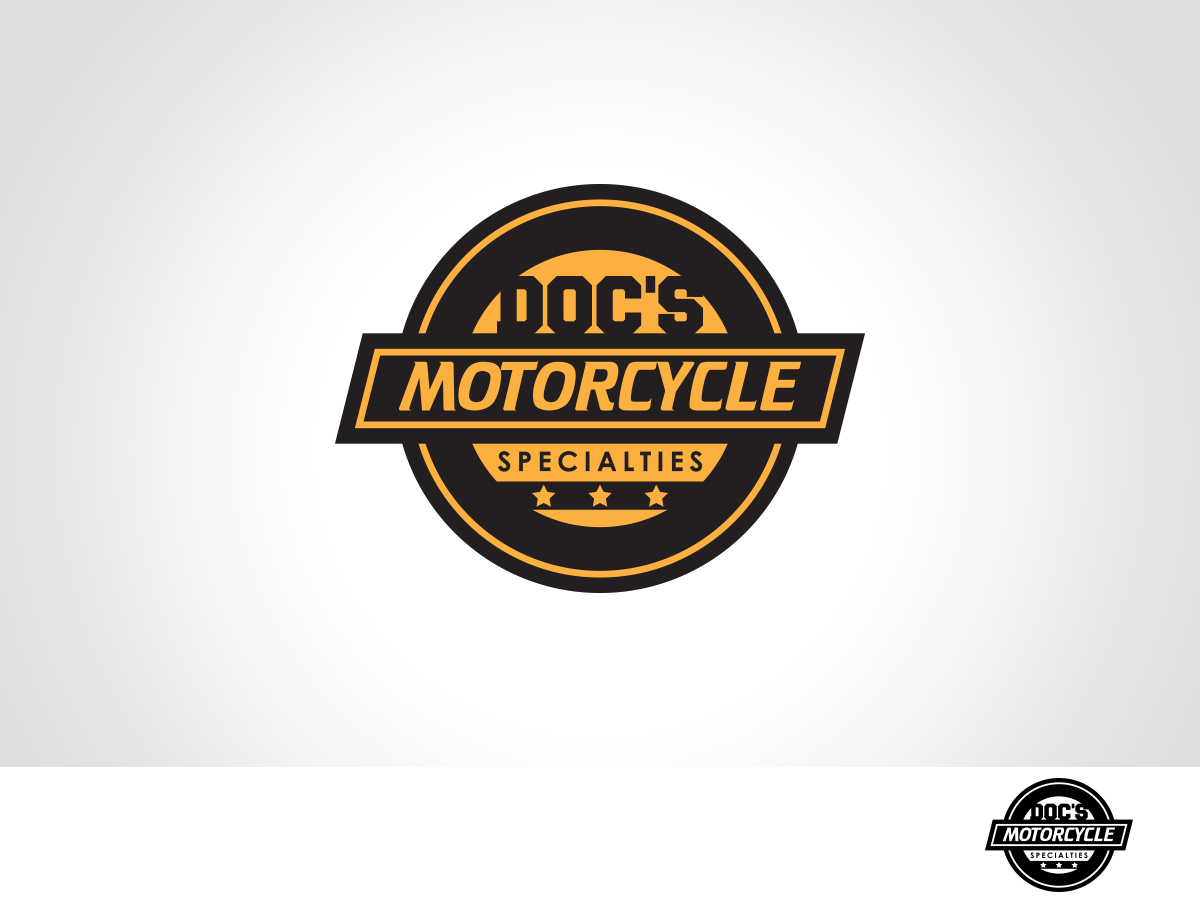 Logo Design by ArtMissile for Doc''s Motorcycle Specialties | Design #6284805