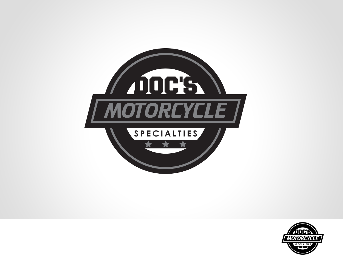 Logo Design by ArtMissile for Doc''s Motorcycle Specialties | Design #6284813