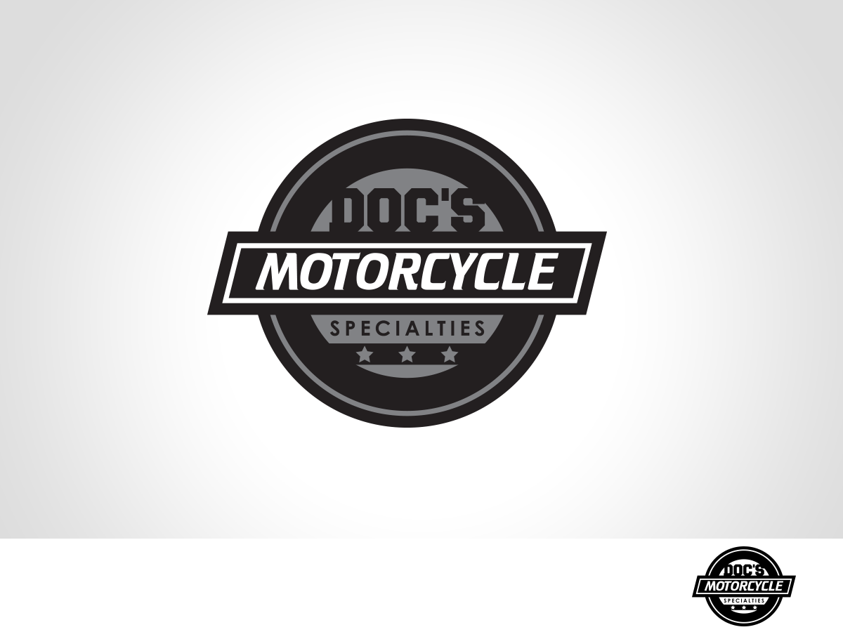 Logo Design by ArtMissile for Doc''s Motorcycle Specialties | Design #6284816