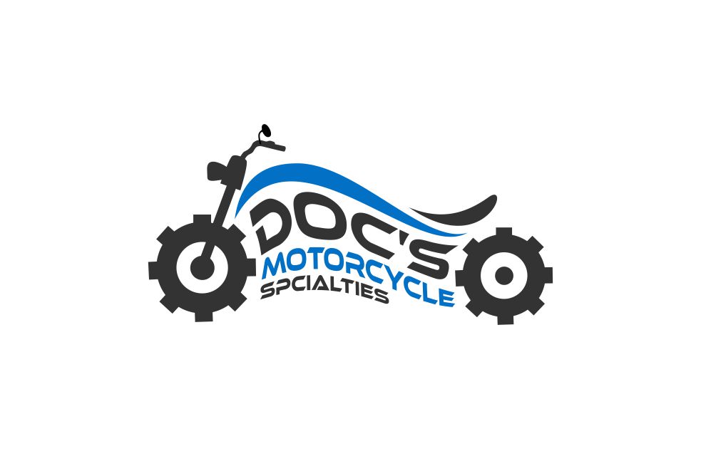 Diseño de Logo por ESolz Technologies para Doc''s Motorcycle Specialties | Diseño #6253872