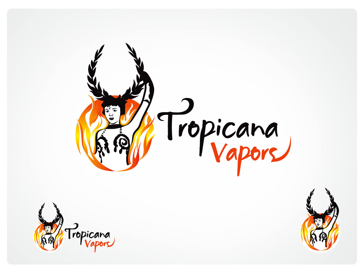 Diseño de Logo por Vicez para Tropicana Vapors | Diseño #1696019