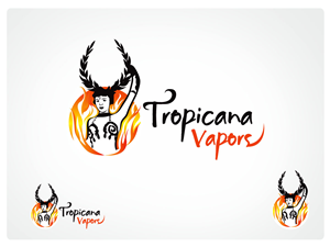 Tropicana Vapors | Logo-Design von Vicez