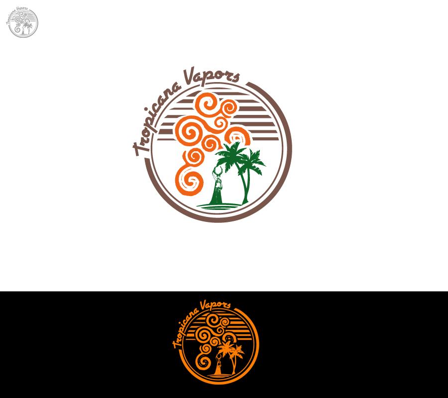 Logo Design by Bogdan Tanase-Marinescu for Tropicana Vapors | Design #1756297