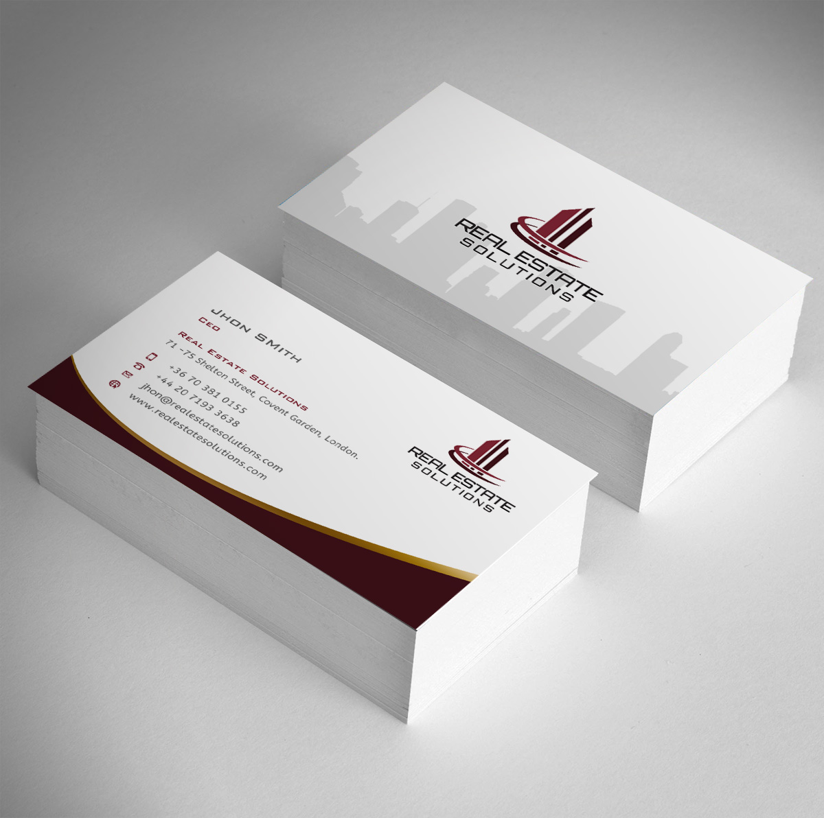 Business Card Design by Eggo May P for this project | Design #6292396