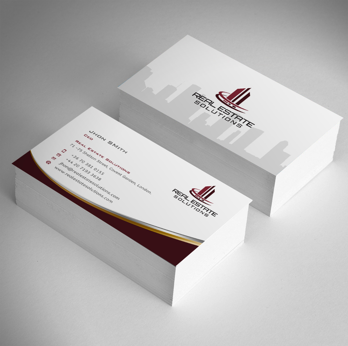Business Card Design by Eggo May P for this project | Design #6292399