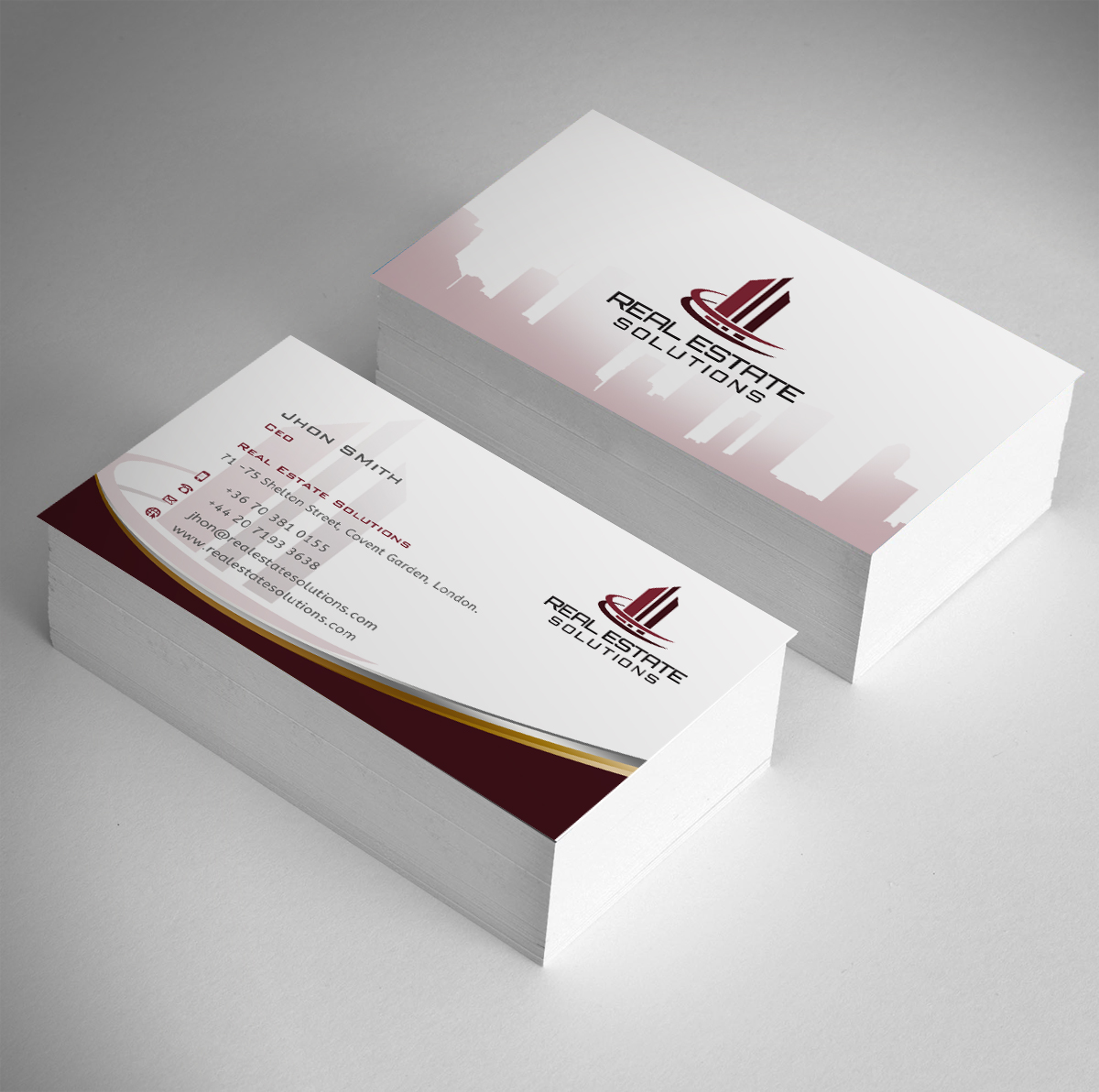 Business Card Design by Eggo May P for this project | Design #6299092