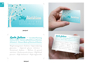 Business Card Design by In My Element Elephant