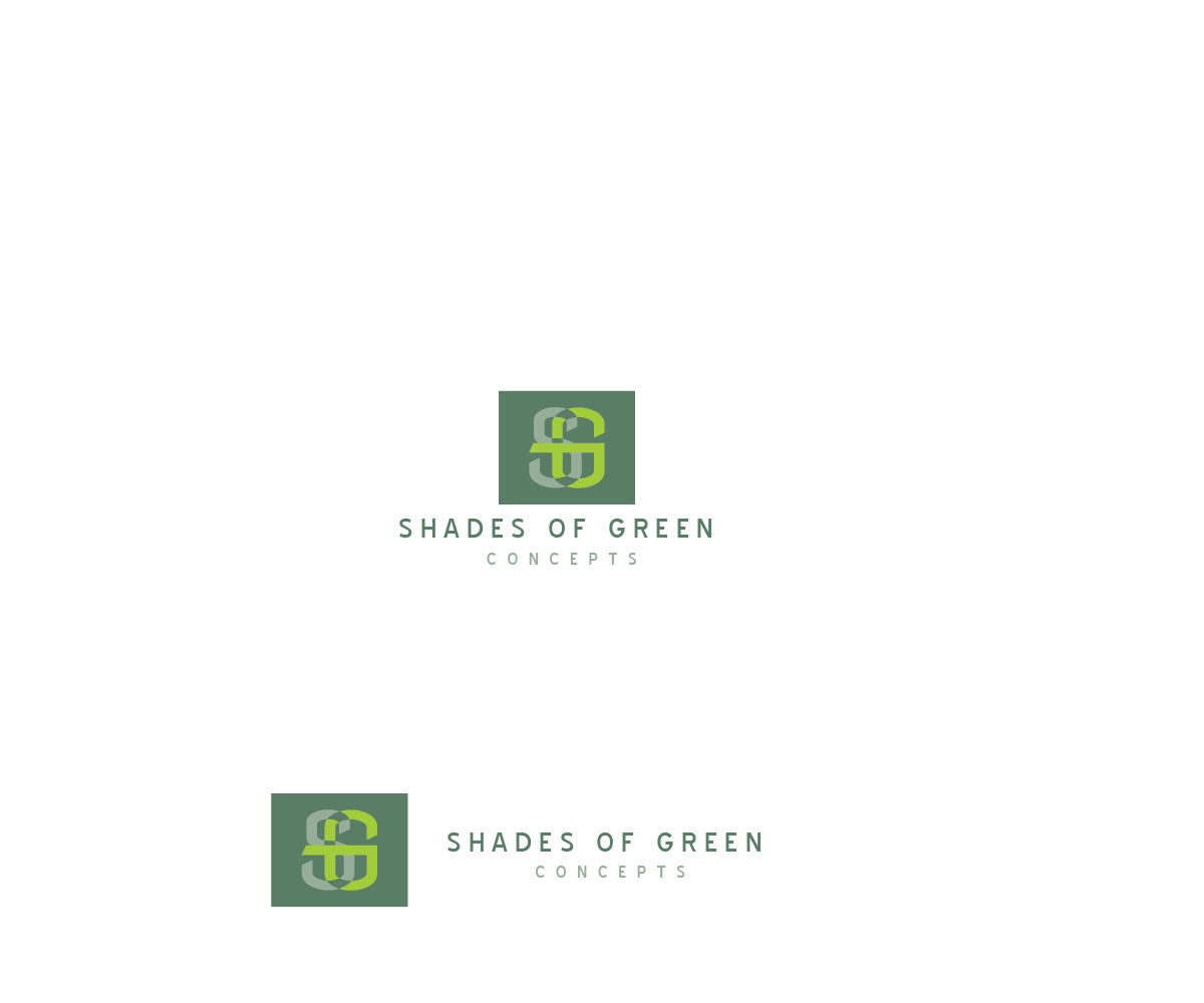 Logo Design by Engenevo for Shades of Green Concepts | Design #6338662