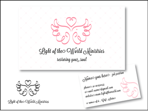 Logo Design by montru for Light of the World Ministries | Design: #6366100