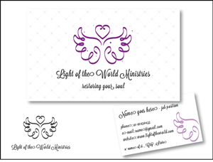 Logo Design by montru for Light of the World Ministries | Design: #6366122