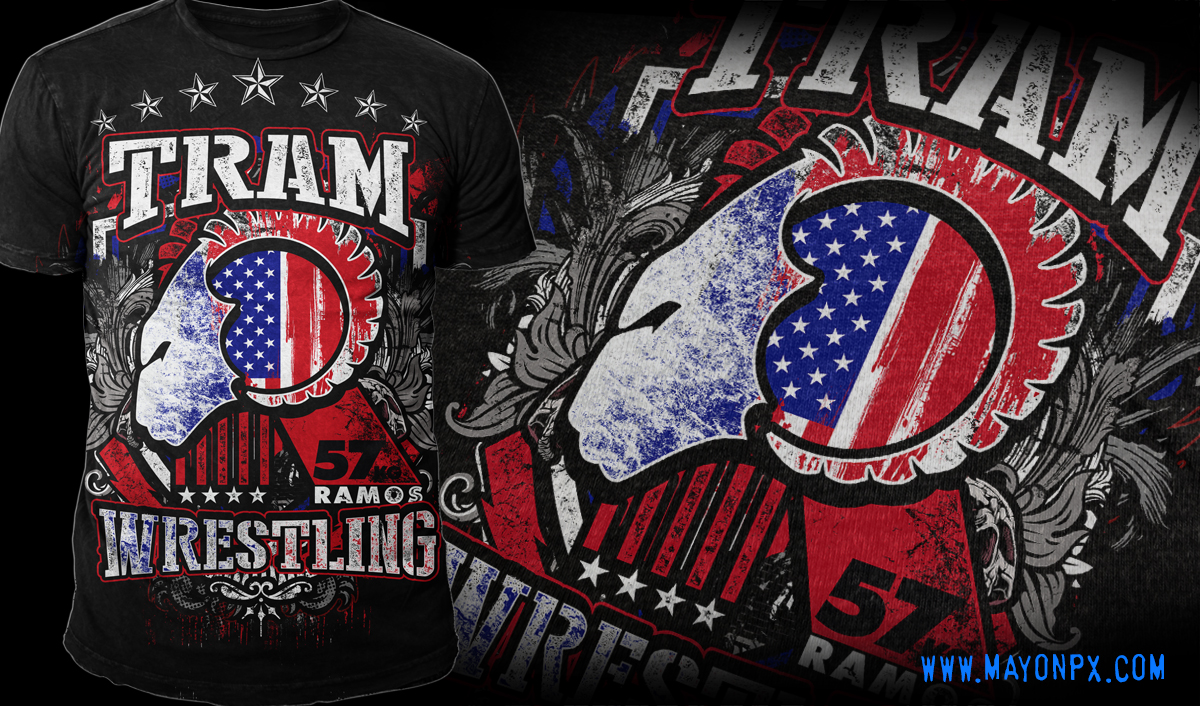 T-shirt Design by Mayonpx for Team Ramos LLC | Design #6306295