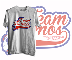 T-shirt Design by aanbadart for Team Ramos LLC | Design: #6276730