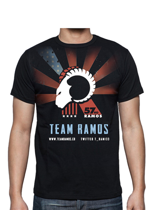 T-shirt Design by SM Designs for Team Ramos LLC | Design: #6288850