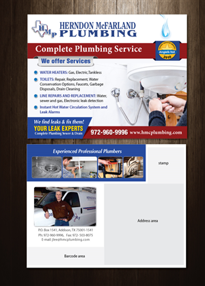 Postcard Design by meet007 for this project | Design: #6261957