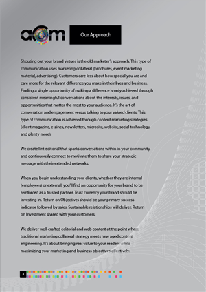Brochure Design by ganz abecia for this project | Design: #343876