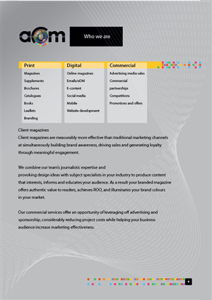Brochure Design by ganz abecia for this project | Design: #343878