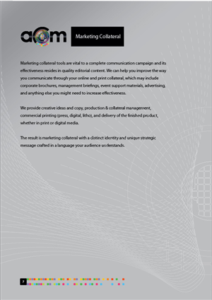 Brochure Design by ganz abecia for this project | Design: #343883