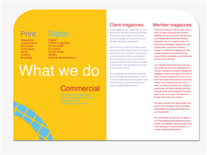 Brochure Design by NAOTOO for this project | Design: #363727