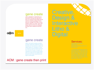 Brochure Design by NAOTOO for this project | Design: #363737