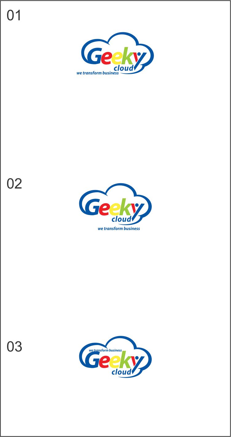 Logo Design by gitanapolis for Geeky Cloud | Design #6328334