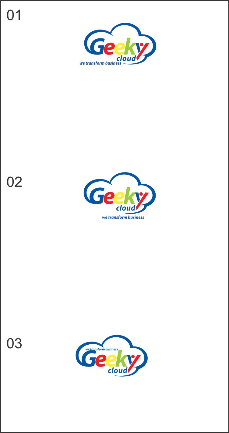 Logo Design by gitanapolis for Geeky Cloud | Design #6328348