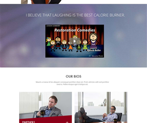 Web Design by HSwebmasters for Humor Resources | Design: #6338726