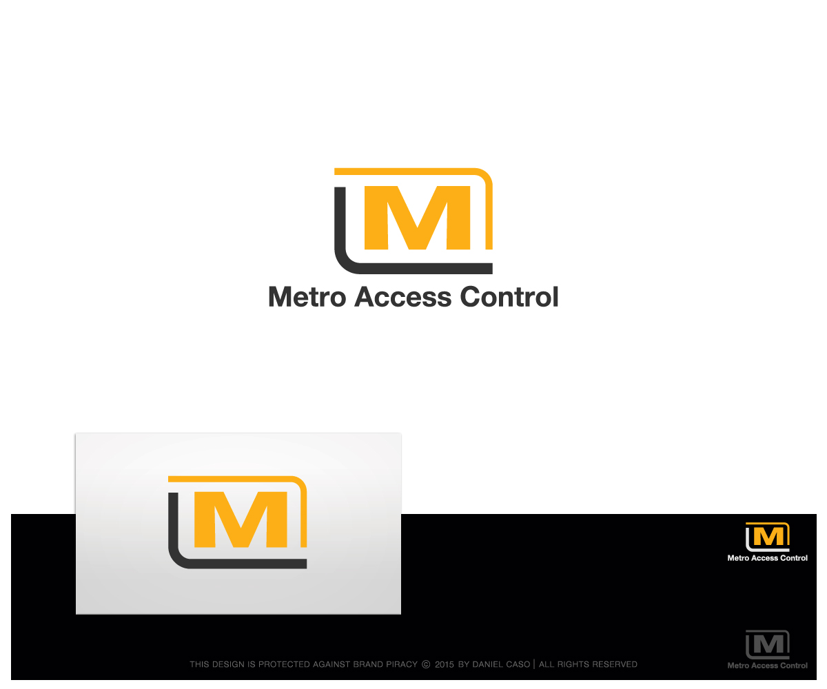 Logo-Design von Daniel Caso Design für Metro Access Control | Design #6262729