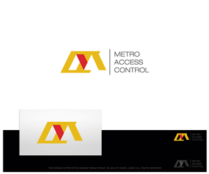 Logo Design by Daniel Caso Design for Metro Access Control | Design: #6262734