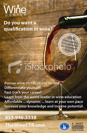 Design de Poster par Lou Sharp pour The Wine Center, llc | Design : #1677723
