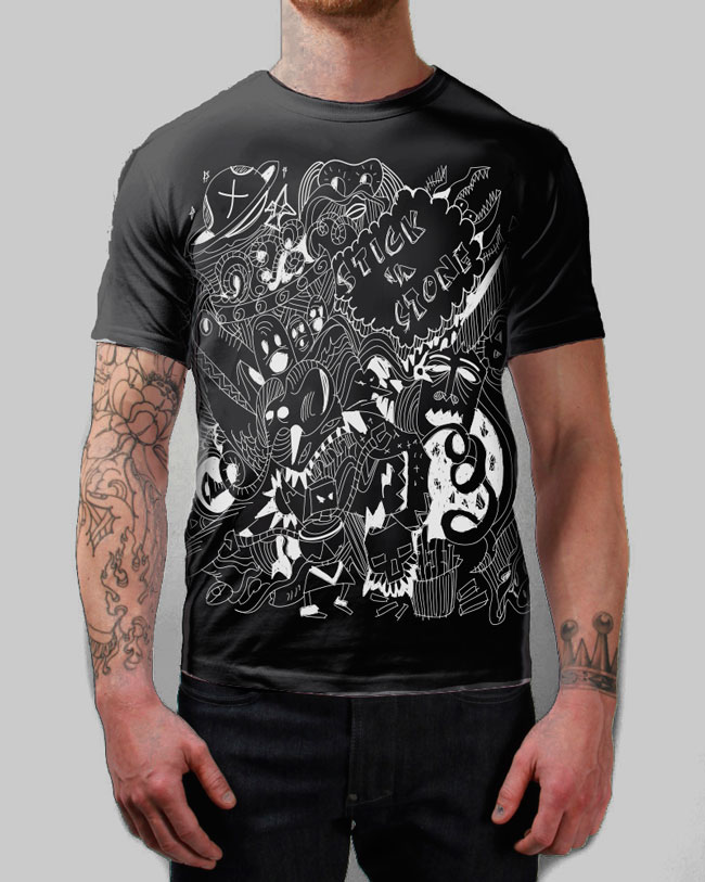 T-shirt Design by Kenneth Quidem for Arte Mondiale | Design #1662597