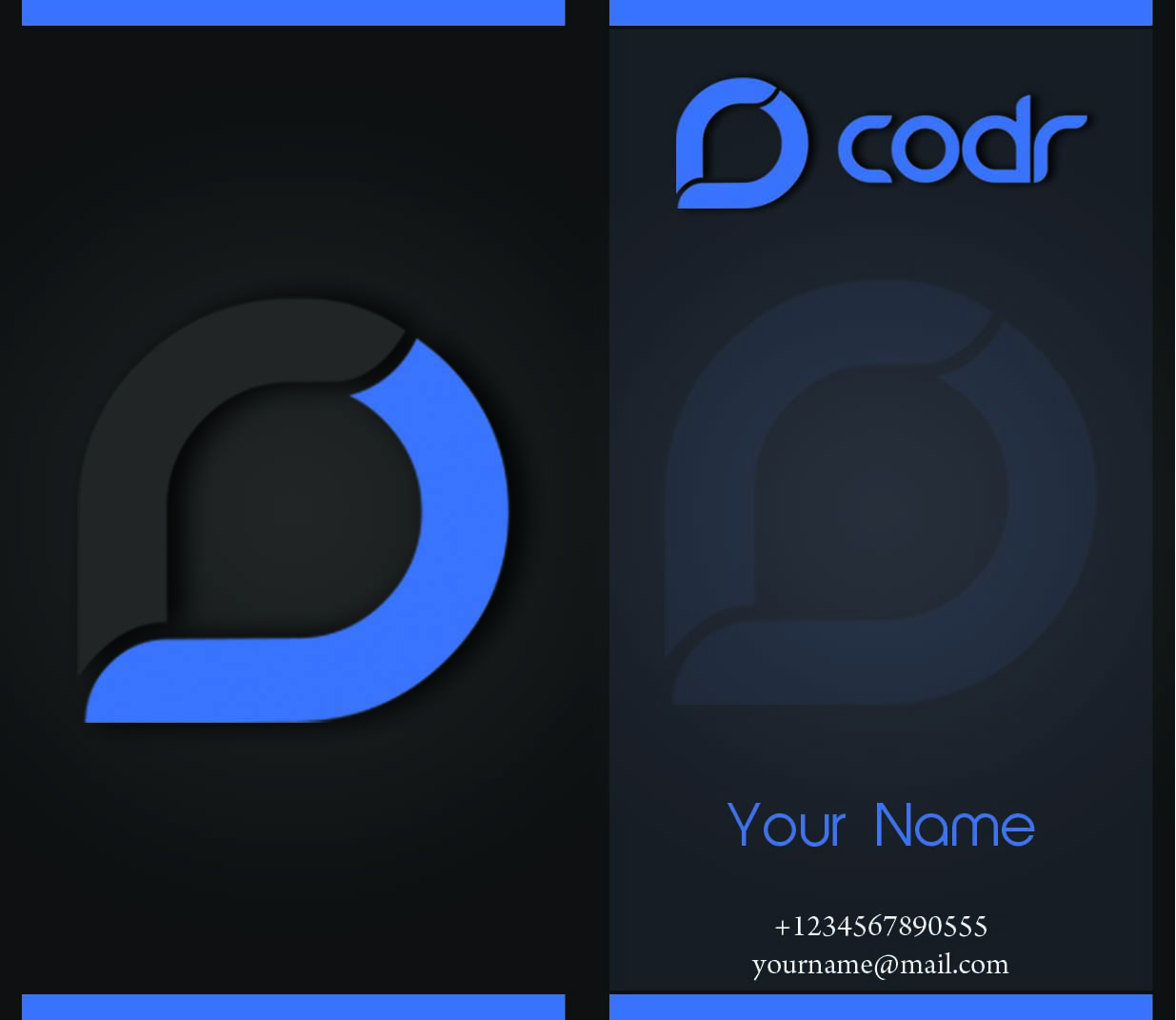 Business Card Design by TS Designs for Codr Software | Design #1667023