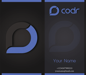 Business Card Design by TS Designs for Codr Software | Design: #1667023