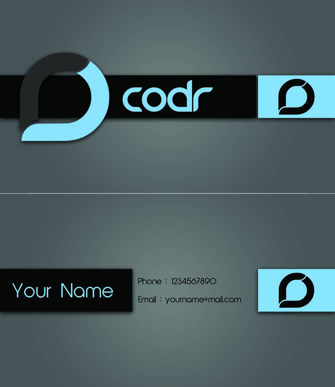 Business Card Design by TS Designs for Codr Software | Design #1667232