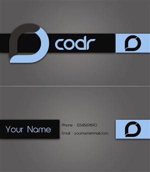 Business Card Design by TS Designs for Codr Software | Design: #1667232