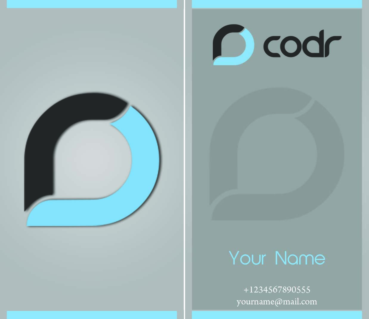 Business Card Design by TS Designs for Codr Software | Design #1667237