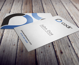 Business Card Design by medhoover for Codr Software | Design: #1667155