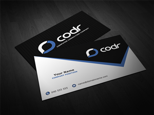 Computer consultant business card | Design de Carte de Visite par Cyanide Design