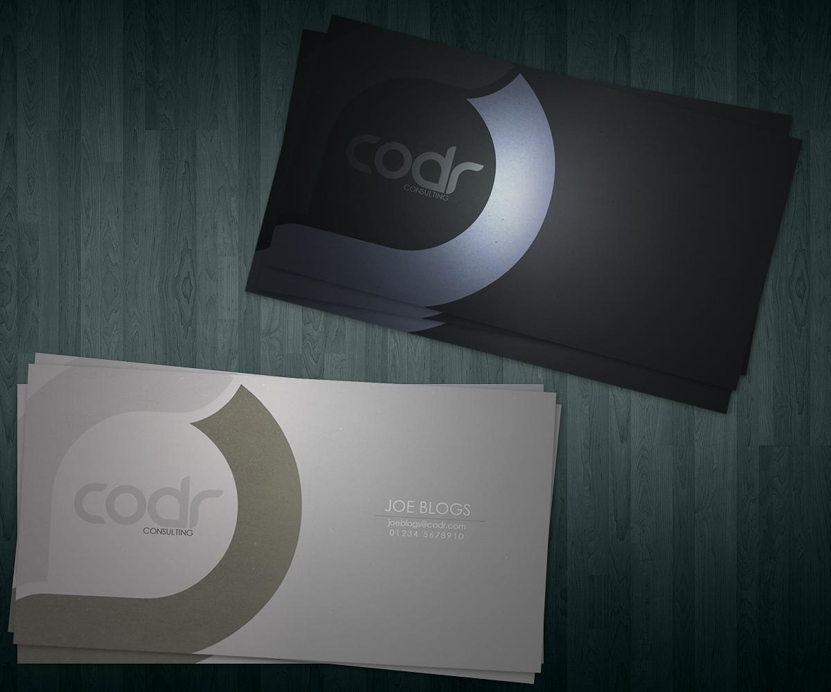 Business Card Design by Liam Annis for Codr Software | Design #1669894