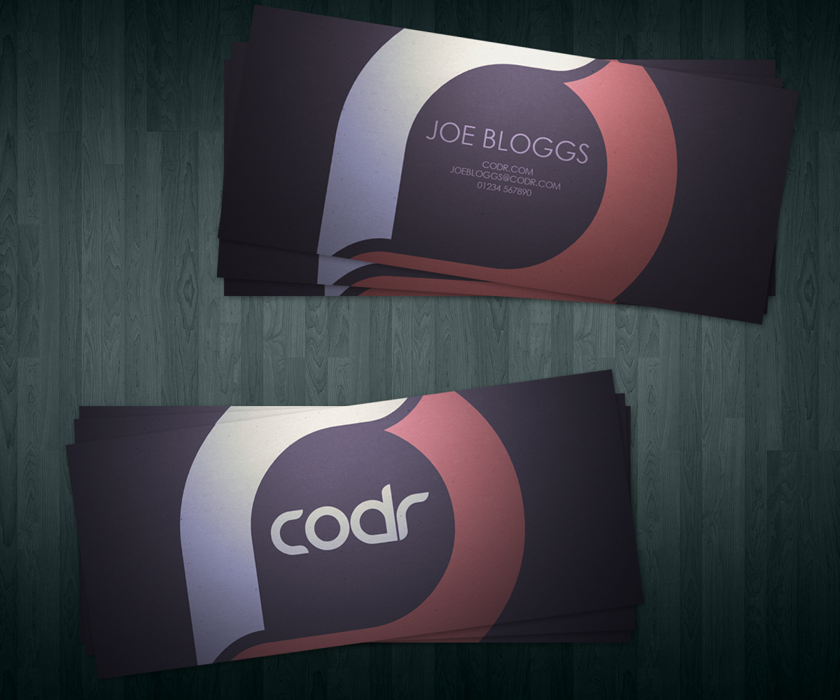Business Card Design by Liam Annis for Codr Software | Design #1676043